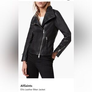All Saint Ellis Leather Jacket